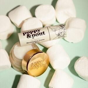 A014-A • Poppy & Pout Marshmallow Crème Natural Lip Balm